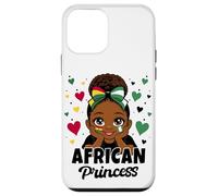 African Princess Girl Ghana and Nigeria Flag Heritage Case for iPhone 12 mini