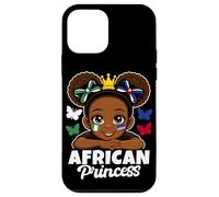 African Princess Girl Nigeria Cape Verde Flag Mix Heritage Case for iPhone 12 mini