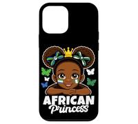 African Princess Girl Sierra Leone Nigeria Flag Mix Heritage Case for iPhone 12 mini