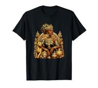 African Queen Leopard Royal Heritage Beauty T-Shirt