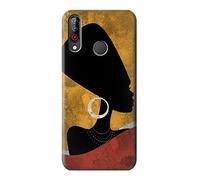 African Queen Nefertiti Silhouette Case Cover For LG W30