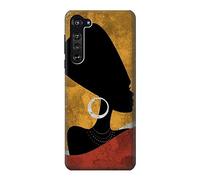 African Queen Nefertiti Silhouette Case Cover For Motorola Edge