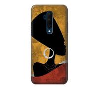 African Queen Nefertiti Silhouette Case Cover For OnePlus 7T Pro