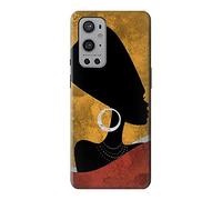 African Queen Nefertiti Silhouette Case Cover For OnePlus 9 Pro