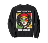 African Queen Unapologetically Bold Beautiful Black Women Sweatshirt