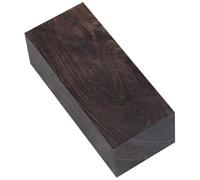 African Rare Blackwood Block Ebony Lumber Crafts Wood Material DIY Blank Crafts Cut Handle Timber Hobby Tool Ebony Lumber