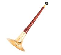 African Red Sandalwood Pole Suona Set Traditional Folk Suona Horn Musical Instrument With Accessories Suona For Beginners (Color : G minor)