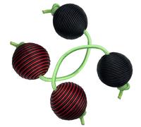 African Rhythms Aslatua Shakers, Kashaka Balls, Kashaka Musical Percussion Instrument, Double Gourd Percussion For Music Lessons, Beginners