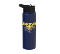 African Roots Stainless Steel Insulated Water Bottle