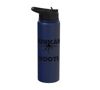 African Roots Stainless Steel Insulated Water Bottle