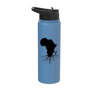 African Roots Stainless Steel Insulated Water Bottle