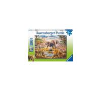 African Safari 100 Piece Jigsaw Puzzle for Kids Age 6 Years Up