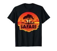 African Safari Gift Beautiful Sunset Wild Animals Safari T-Shirt