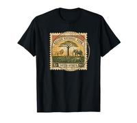 African Safari Stamp Kruger National Park Postage Vintage T-Shirt