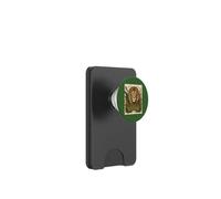 African Safari Stamp Lion Savannah Postage Vintage PopSockets PopWallet for MagSafe
