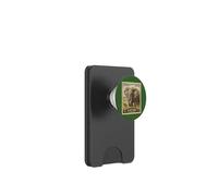 African Safari Stamp Zambia Elephant Postage Vintage PopSockets PopWallet for MagSafe