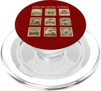 African Safari Stamps Collection Vintage Wildlife Postage PopSockets PopGrip for MagSafe