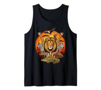 African Safari Wild Animal Kingdom Tank Top