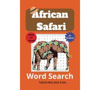 African Safari Word Search Puzzle Book