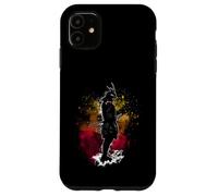African Samurai Afro American Bushido Warrior Katana Vintage Case for iPhone 11