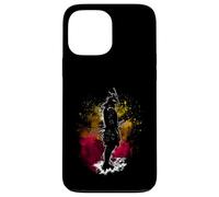 African Samurai Afro American Bushido Warrior Katana Vintage Case for iPhone 13 Pro Max