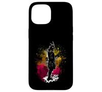 African Samurai Afro American Bushido Warrior Katana Vintage Case for iPhone 15