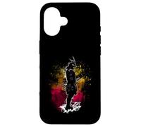 African Samurai Afro American Bushido Warrior Katana Vintage Case for iPhone 16