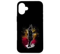 African Samurai Afro American Bushido Warrior Katana Vintage Case for iPhone 16 Plus