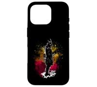 African Samurai Afro American Bushido Warrior Katana Vintage Case for iPhone 16 Pro