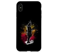 African Samurai Afro American Bushido Warrior Katana Vintage Case for iPhone XS Max