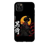 African Samurai Fighter Katana Warrior Black Roots Anime Case for iPhone 11 Pro Max