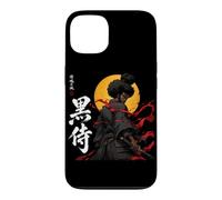 African Samurai Fighter Katana Warrior Black Roots Anime Case for iPhone 13