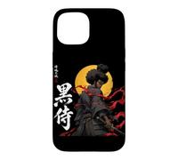 African Samurai Fighter Katana Warrior Black Roots Anime Case for iPhone 15