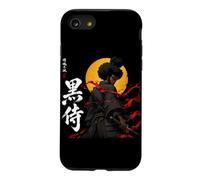 African Samurai Fighter Katana Warrior Black Roots Anime Case for iPhone SE (2020) / 7/8