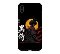 African Samurai Fighter Katana Warrior Black Roots Anime Case for iPhone XS Max