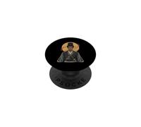 African Samurai Warrior Katana Black History Month Bushido PopSockets Adhesive PopGrip