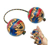 African Shaker Hand-Painted Wooden African Drum