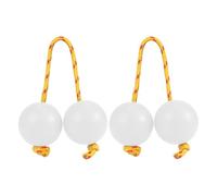 African Shaker Instrument - 2 Pair Music Balls, Kashaka Hand Percussion, Double Gourd Set | Musical Rhythm Eggs, Party Wedding Show Instrument For Dance Performance Music Practice Entertainment Fun