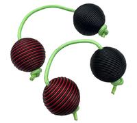 African Shakers, African Rhythms Aslatua Shakers,Authentic African Shaker with Aslatua Rhythm - Finger-Tip Drum Asalate for Adults and Teens at Parties and Shows