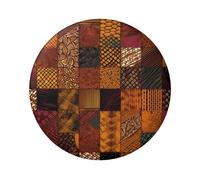 African Style Patchwork Button Pins 1 Pc, 2.4 Inch Round Button Badges Metal Personalized Picture Photo Pin Buttons Kit For Craft Supplies Christmas Diy Party Projects