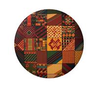 African Style Patchwork Button Pins 1 Pc, 2.4 Inch Round Button Badges Metal Personalized Picture Photo Pin Buttons Kit For Craft Supplies Christmas Diy Party Projects, 20 PCS, One Size