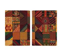African Style Patchwork Passport Holder Personalized Passport Wallet for Women Men Travel Document Organizer Holder