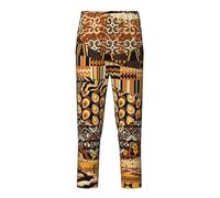 African Style Patchwork Print Festive Pajama Trousers Clothes Soft Plaid Pants Skin Friendly Family Gatherings
