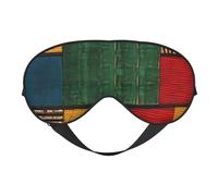 African Style Patchwork Print Functionality Outdoor Travel Eye Mask Breathable Camping Meditation Yoga Friendly