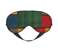 African Style Patchwork Print Sleep Mask,Soft Eye Mask with Adjustable Strap for Sleeping, Travel and Relaxation