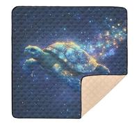 African Sulcata Tortoise Soft Padded Baby Playmat for Floor Water Resistant Baby Kick Crawling Mat for Baby Kids Toddlers Infants, 50'' x 50''