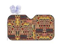 African Textile Patchwork Printing 1 Pcs Windshield Car Sun Shade Windshield,Reflector Sunshade Offers Protection For Car Interior