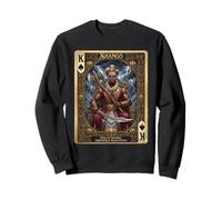 African Thunder God and Warrior King, Yoruba Lightning Deity Sweatshirt
