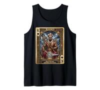 African Thunder God and Warrior King, Yoruba Lightning Deity Tank Top