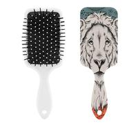 African Totem Lion Hair Brush Cute Hair Comb Brush Hairbrush Air Cushion Comb for Women Men Gift